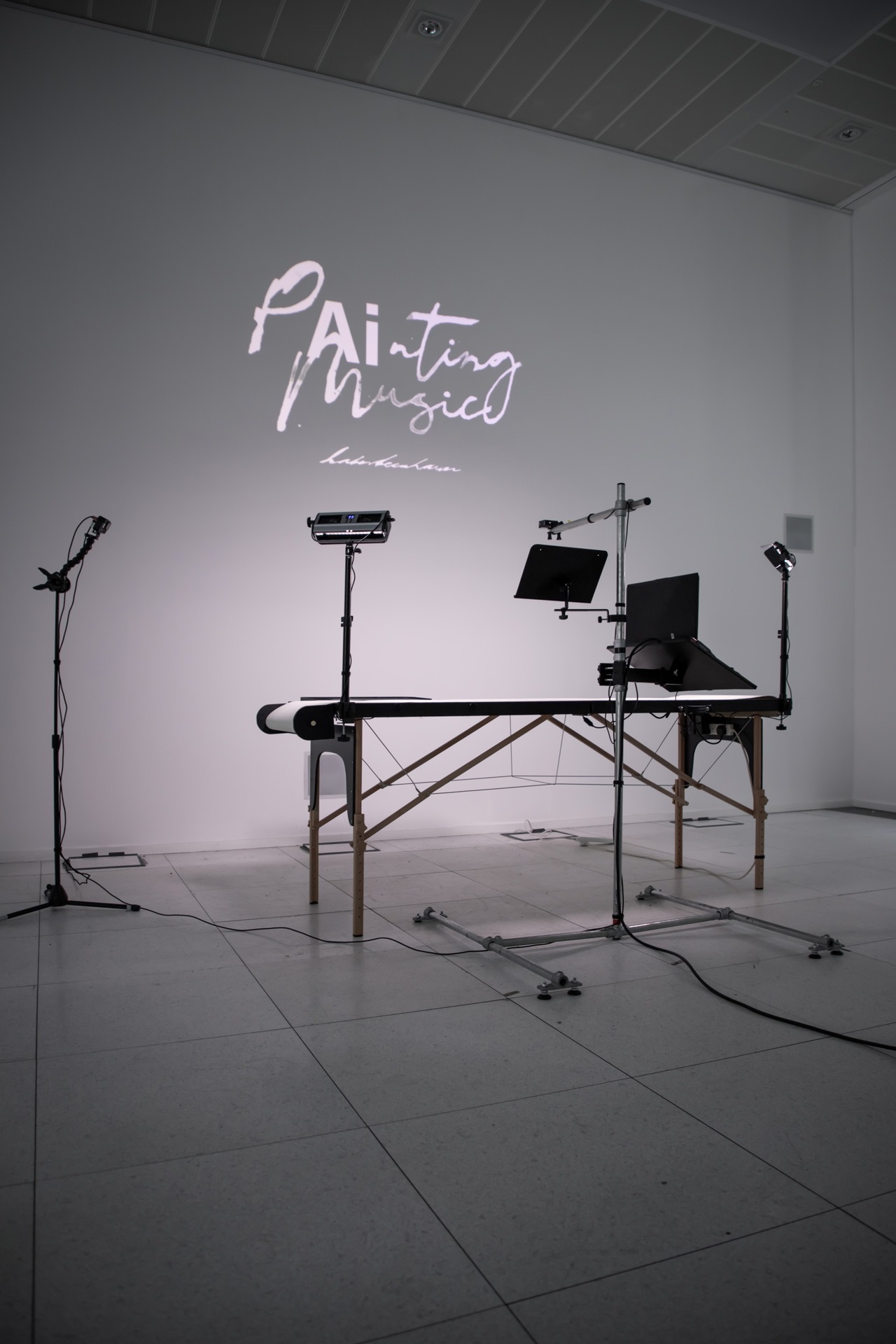 Painting Music Setup